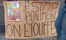 manifestation contre le masque obligatoire