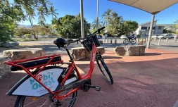 Les élus du Territoire de l'Ouest en balade à vélo pour valoriser les aménagement cyclables