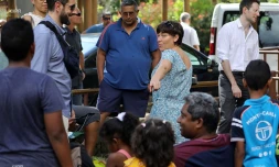 Dimanche 17 mars - Annick Girardin en visite à la Réunion