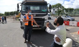 blocage transporteurs nrl saint denis grts srtt