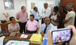 Dépôt de liste d\'union Huguette Bello