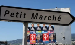 affiches des candidats  présidentielle 2022