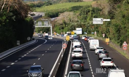 embouteillages vers l'Est , niveau convenance sainte-marie 