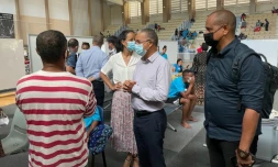 Photo du conseil départemental condoléances incendies Cyyrille Melchior