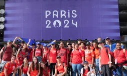 JO-2024 : les collégiens réunionnais entre le Stade de France et la Concorde