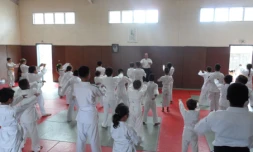 Stage d'aïkido au Port