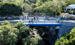 Les Avirons : le Département inaugure le pont Banane [?]