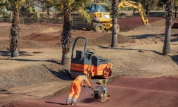 Saint-Denis : la piste de Bicross de Saint-Denis fait peau neuve