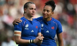 Rugby : encore raté pour les Bleues, qui tombent avec honneur en demi-finale du Mondial [?]