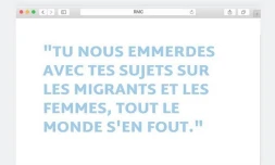 Capture d'écran Instagram/Balance ta rédaction