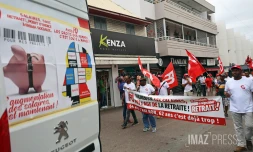 Saint-Denis - Manifestation contre l'austérité 