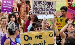 Marche stop aux violences contrre toutes les minorités, sexistes et sexuelles