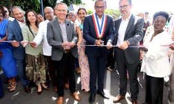 Le Département à l'inauguration de la Foire agricole de Bras-Panon