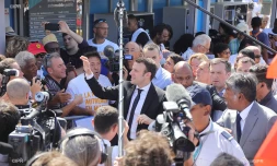 Emmanuel Macron en visite à La Réunion