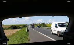 route entre sainte-marie sainte-suzanne