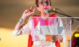 Huguette Bello au musée Stella Matutina pour le 20 décmebre 