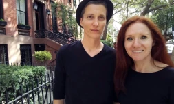 Fleur Pierets et Julian P. Boom en août 2017 à New York