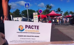 Saint-Paul : le collectif local "Pacte pour la Transition" à la rencontre des candidats aux élections