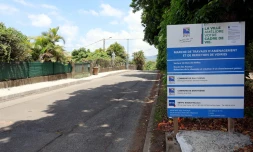 Travaux de réfection Route des Ananas St Denis 2023 