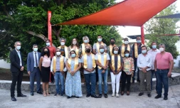 Les 12 premiers étudiants "Animateurs de territoire" ont reçu leur diplôme a? l'IUT