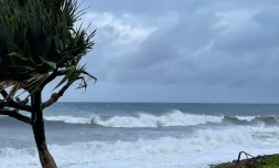 Premiers effets Emnati cyclone Saint-Benoît