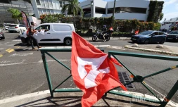 Route du Littoral : 8 km de bouchon en raison de la manifestation au CHU
