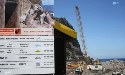 travaux route du littoral