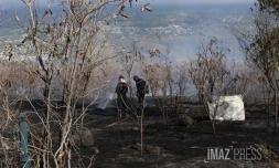 Feu de broussailles Ă Savannah Saint-Paul
