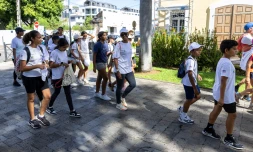 Saint-Paul a accueilli les participants de l'évènement "RunHandiTour"