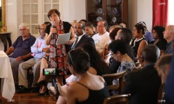 Dimanche 17 mars - Annick Girardin en visite à la Réunion