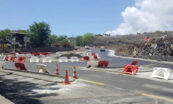 Fermeture du rond-point Kélonia la nuit du 10 décembre