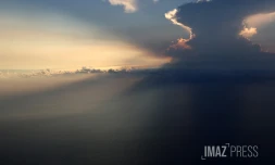 qualité de l'air pendant l'éruption