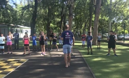Saint-Paul : les élèves de l'école Louise Siarane fêtent le sport