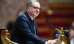 Le président de l'Assemblée nationale Richard Ferrand à l'Assemblée à Paris le 10 septembre 2019
