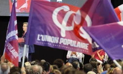  Saint-Denis : Jean-Luc Mélenchon en meeting à la Nordev