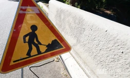 panneau travaux 