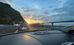 embouteillage route du littoral