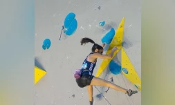 Escalade : Fanny Gibert s'offre le bronze pour sa première finale en Coupe du monde de difficulté