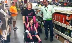 \"Mets tes baskets\" à Leroy Merlin pour l\'association ELA, jeudi 24 septembre 2015