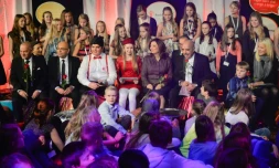 Les membres du quartette tunisien lauréat du prix Nobel de la paix à Oslo le 10 décembre 2015