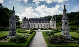 Le château de Bussy-Rabutin, dans l'Est, l'un des 18 monuments prioritaires du Loto du patrimoine, le 30 mai 2018
