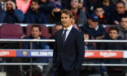 L'entraîneur du Real Madrid Julen Lopetegui lors du déplacement au Real Madrid le 28 octobre 2018