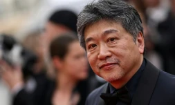 Le réalisateur japonais Hirokazu Kore-Eda à la cérémonie d'ouverture lors de 76e édition du Festival de Cannes, à Cannes le 16 mai 2023