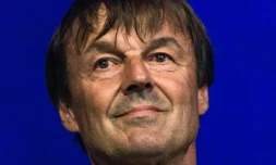 Nicolas Hulot, ministre de la Transition écologique et solidaire, le 29 août 2017 à Rennes