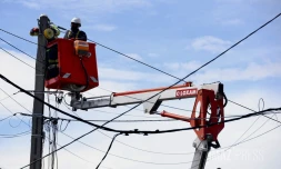 Saint-Benoît : grâce aux travaux d'EDF, 1.500 foyers vont recouvrer la lumière