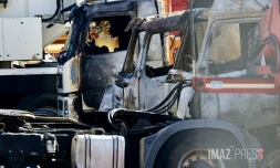 Le Port : incendie dans les locaux d'une société de transports dans la Zac 2000