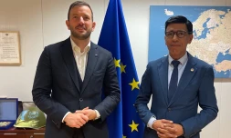 Visite du Commissaire Sinkevičius - Younous Omarjee