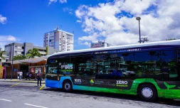 Cinor : le premier bus 100% électrique du réseau Citalis inauguré