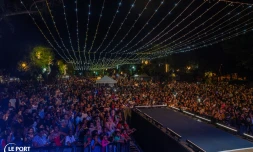 Inauguration illuminations au Port