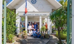 Saint-Pierre : inauguration d'un nouveau local pour l'association Sainte-Therese